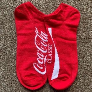 Women’s Size 4-10 “Coca-Cola” No Show/Ankle Socks *New Without Tag*